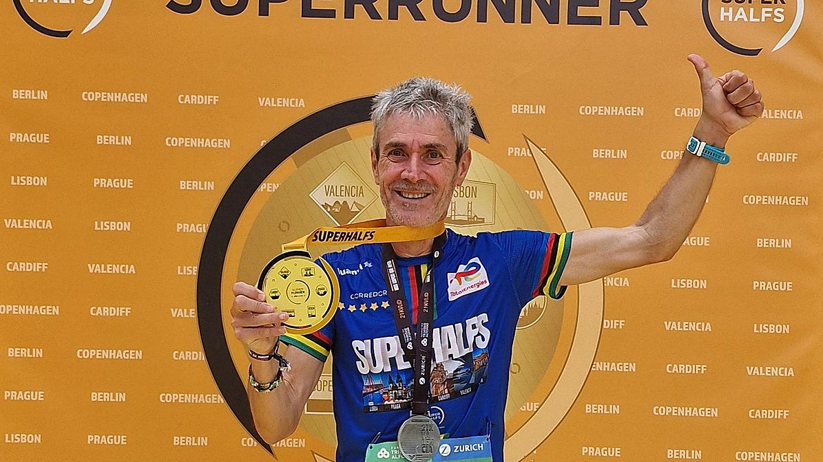 Martín Fiz, más de 8 vueltas al mundo sin parar de correr