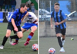 Raúl García, del Montefuerte, y Edorta Olabarrieta