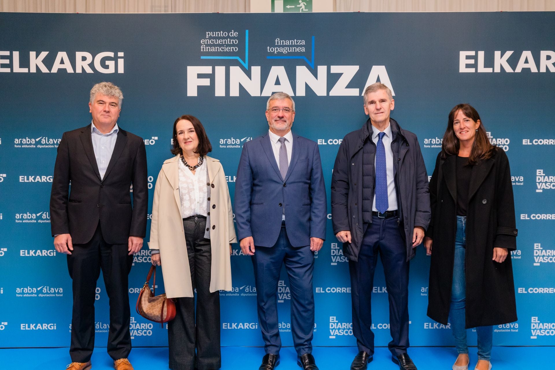 Ricardo Romo, Blanca San Vicente, César Fernández de Landa, Jesús Elcoroiribe y Maitane Álvarez.