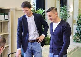 Joseba Díez Antxustegi (PNV) y Ekain Rico (PSE-EE) han registrado este viernes la candidatura en el Parlamento vasco.