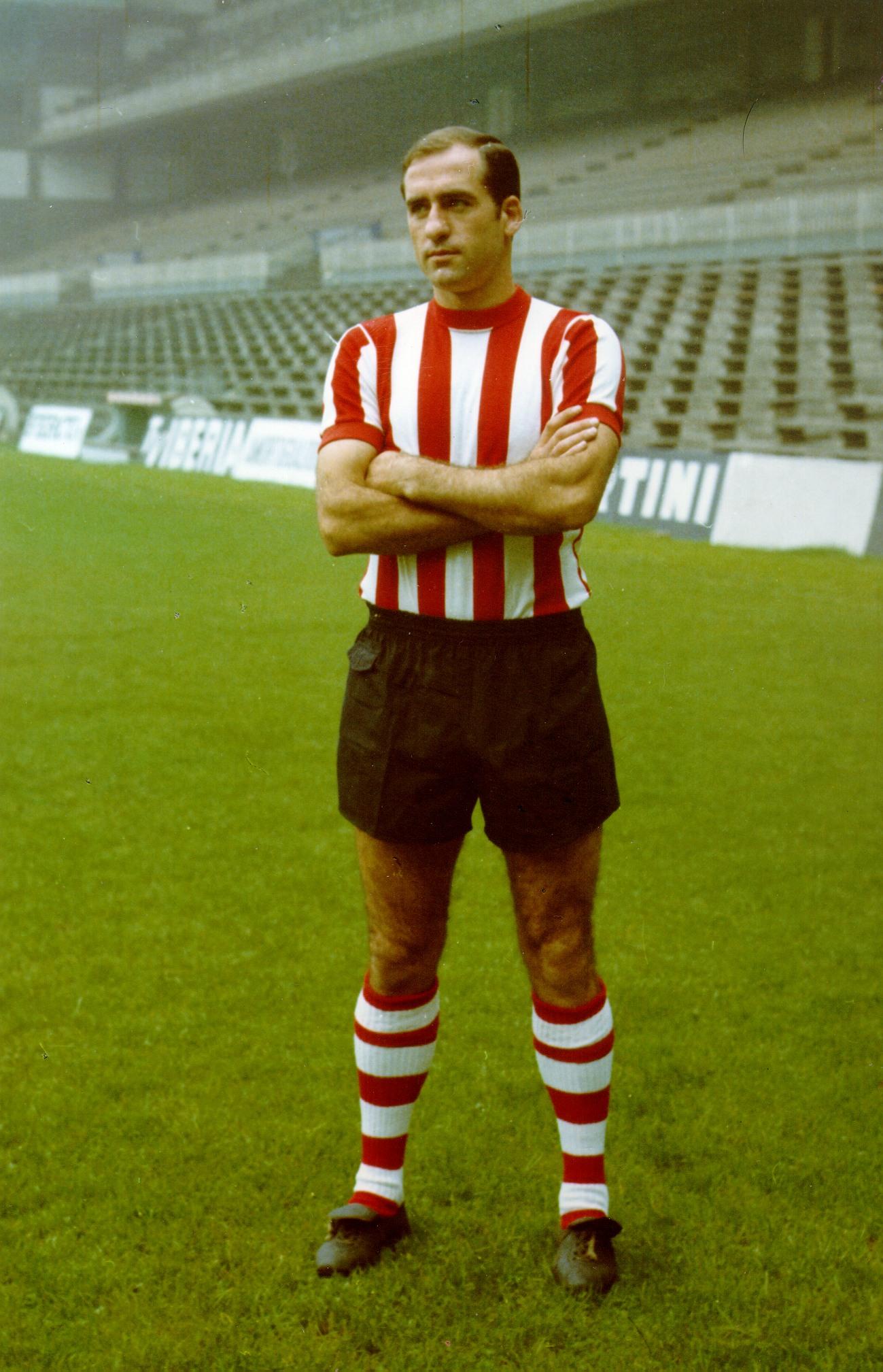 Muere José Mari Argoitia, un futbolista inolvidable del Athletic de la década de los 60