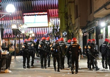 445 ertzainas sufrieron agresiones en los ocho primeros meses del año