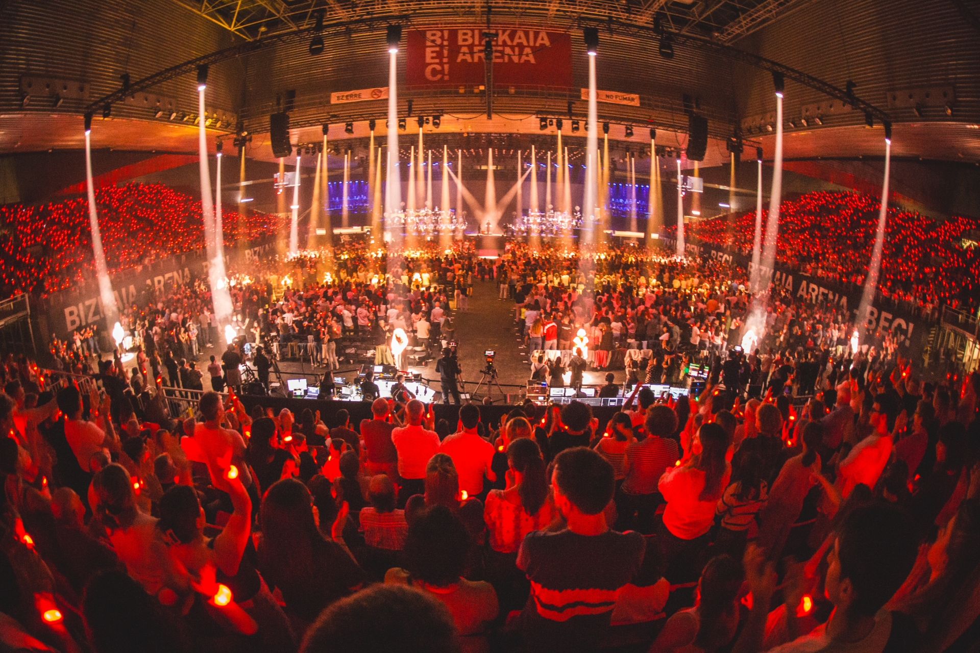 Concierto de Ura Bere Bidean en el BEC