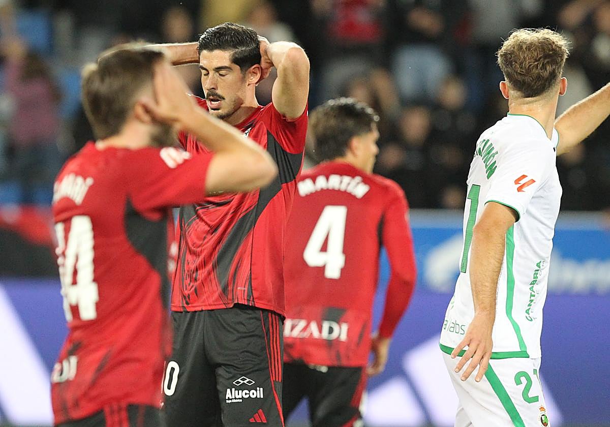 Los jugadores se lamentaron por el desenlace.