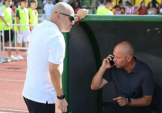 Chema Aragón y José Alberto.