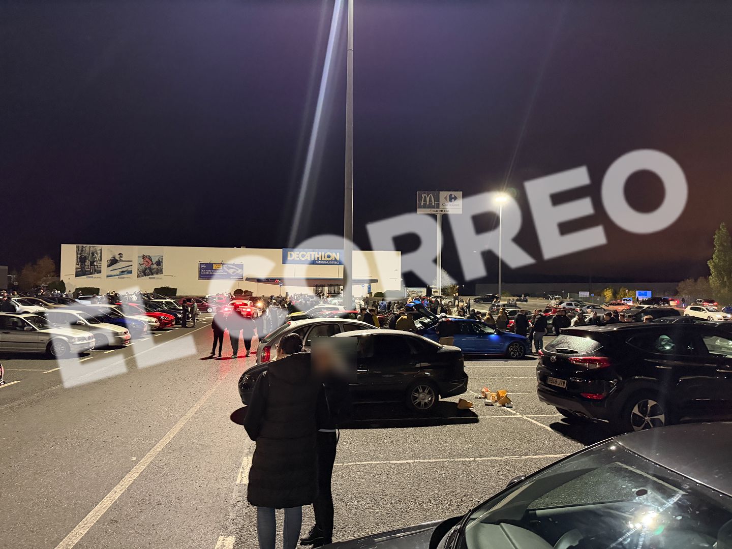 Las carreras ilegales en Álava, en imágenes