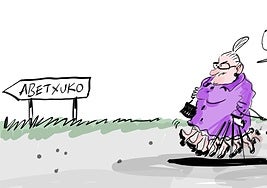 La tira de Cerrajería sobre las distancias en Vitoria