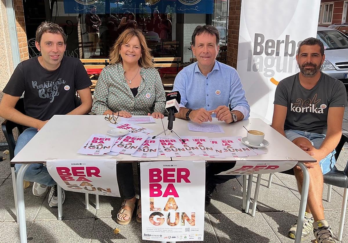 Joan den astean aurkeztu zen kanpaina berria Basauriko Bonboi tabernan.