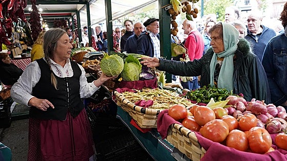 Gernika se llena de aroma a huerta: estos son los precios del Último Lunes