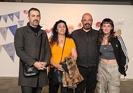 Iñaki Larrimbe, Anabel Quincoces, Ibon Sáenz de Olazagoitia y Ariana Rac.