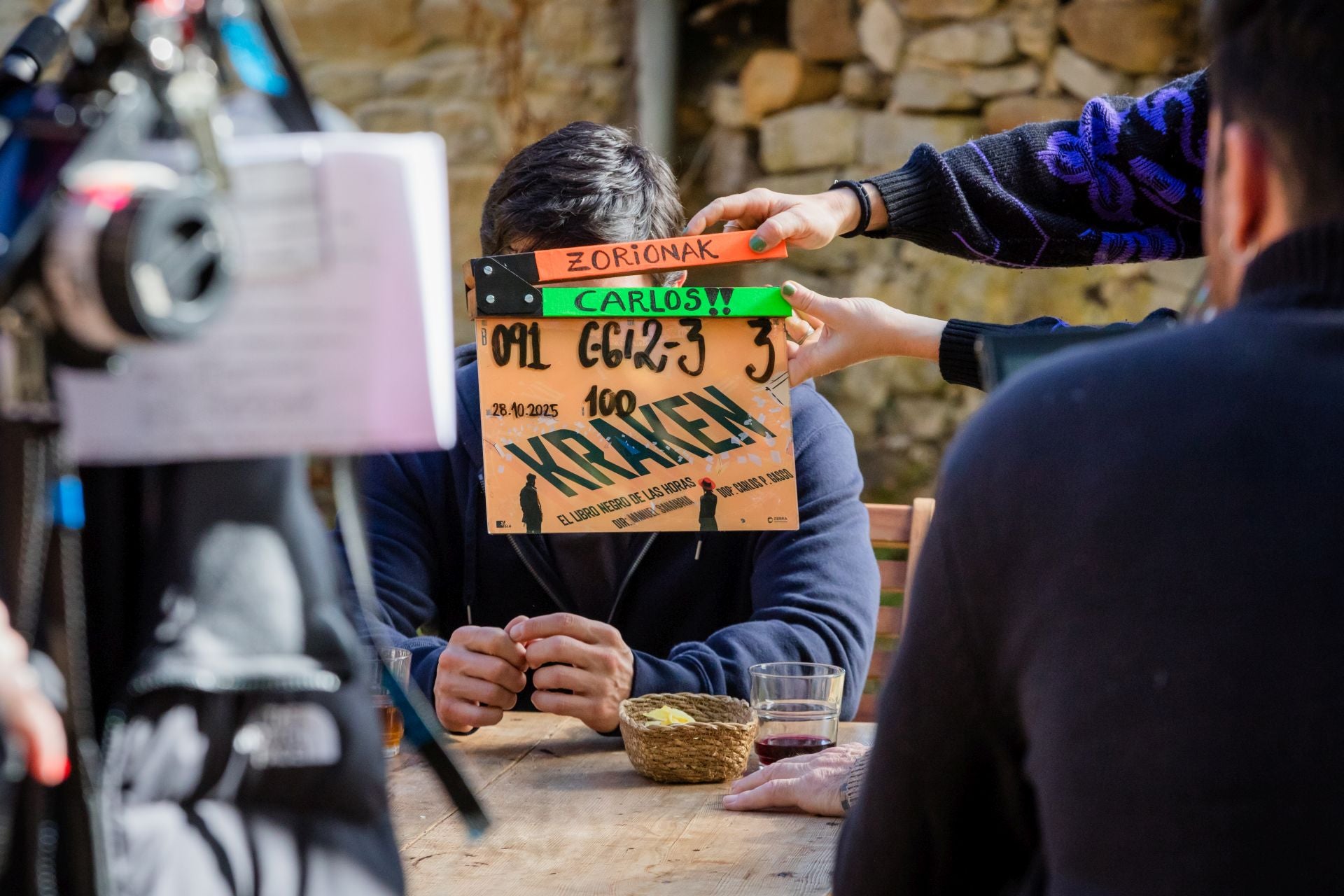 Las imágenes del rodaje de &#039;Kraken&#039;