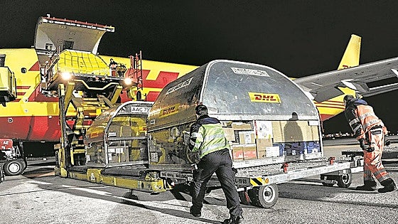 DHL prevé iniciar en febrero las obras de su nuevo hangar en Foronda