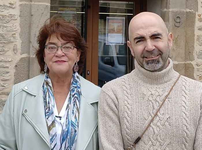 Elena Martínez de Madina e Ismael García.