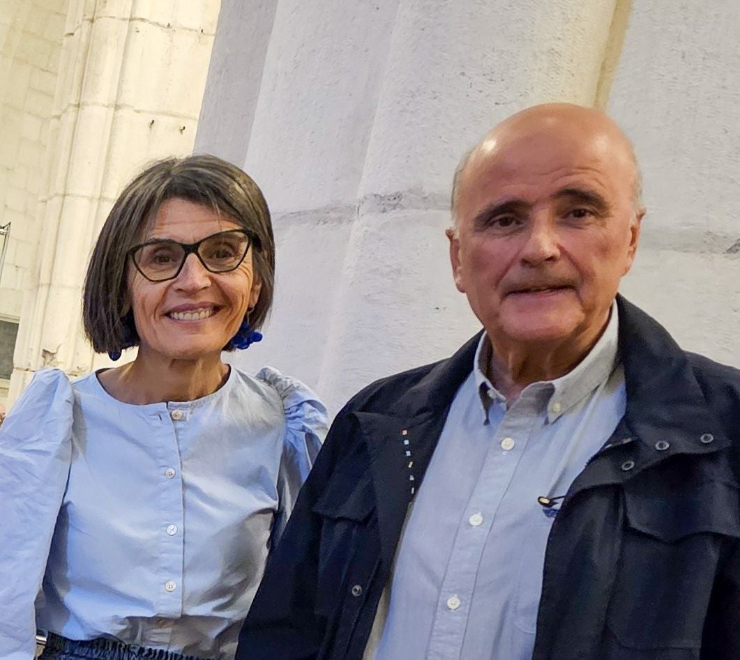 Nerea Melgosa y Jesús García.