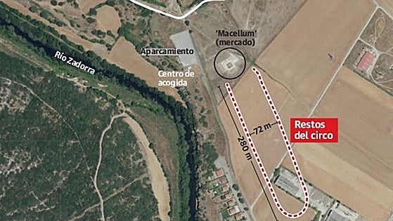 Nuevas catas confirman el hallazgo del circo romano en Iruña-Veleia