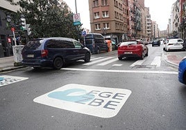 75 multas al día por entrar en la zona de bajas emisiones de Bilbao