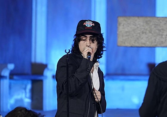 El cantante Marcos Crespo, conocido como Depresión Sonora fue uno de los artistas que abrió las sesiones KEXP en la iglesia de La Encarnación