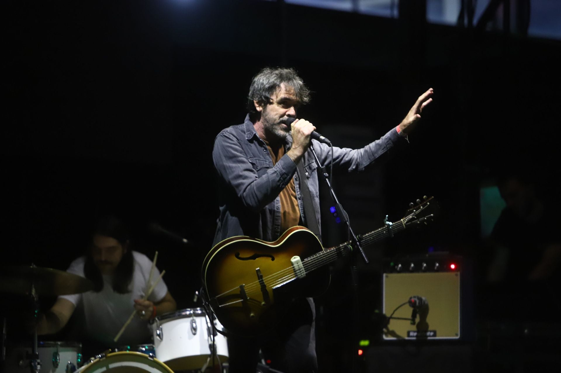 Gorka Urbizu, kontzertu batean.