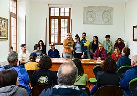 Reunión entre ambos municipios el pasado 2024.