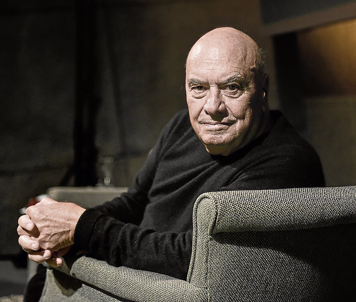 Massimiliano Fuksas, al término de su conferencia en Azkuna Zentroa.