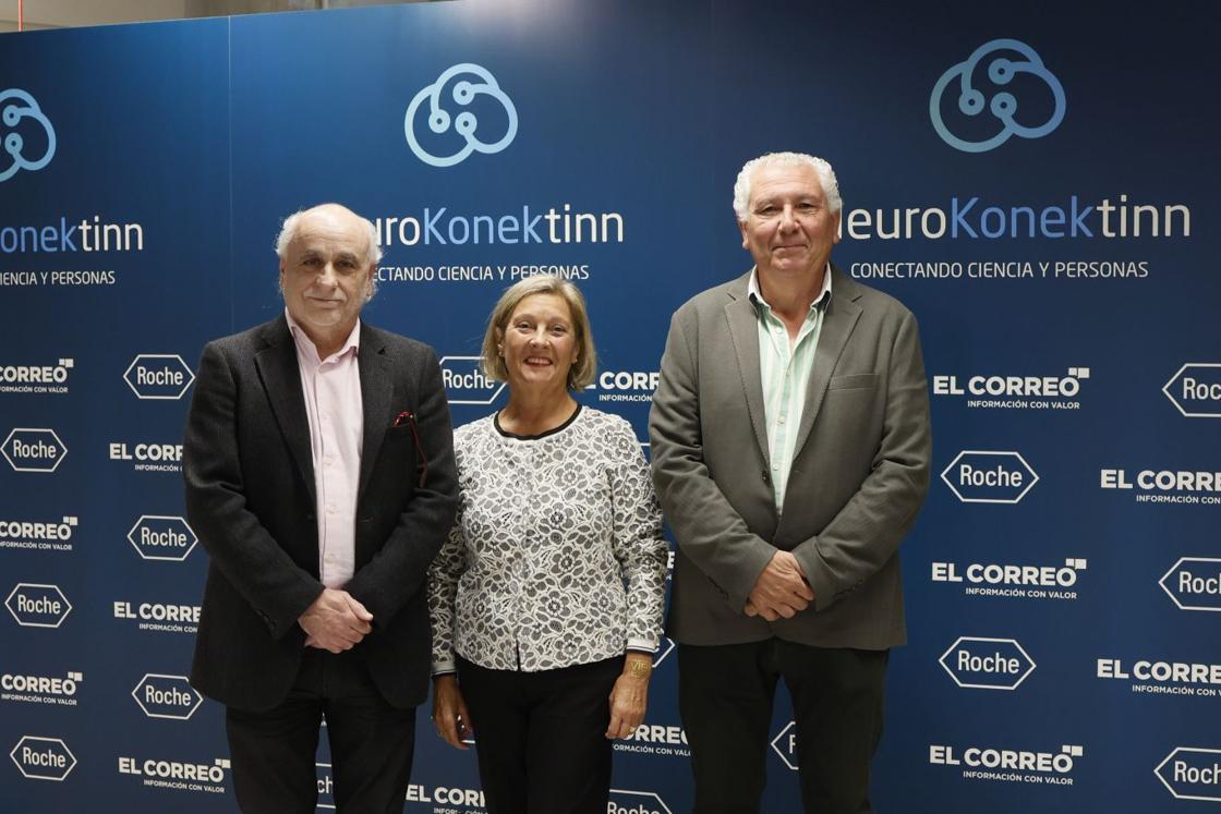 José Félix Ruiz, Julia Diéguez y Julio Aristín.