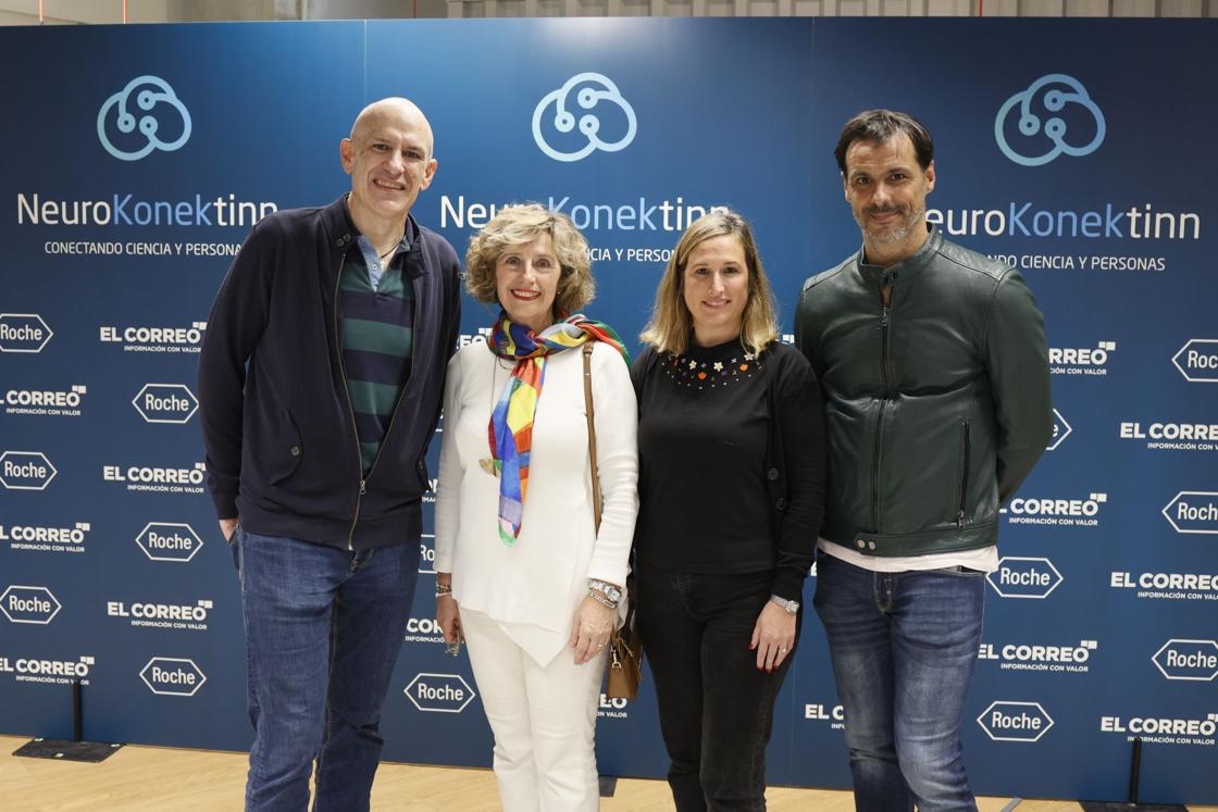 Mikel Rementeria, Ana Serrano, Cecilia Alonso e Igor Yebra. 