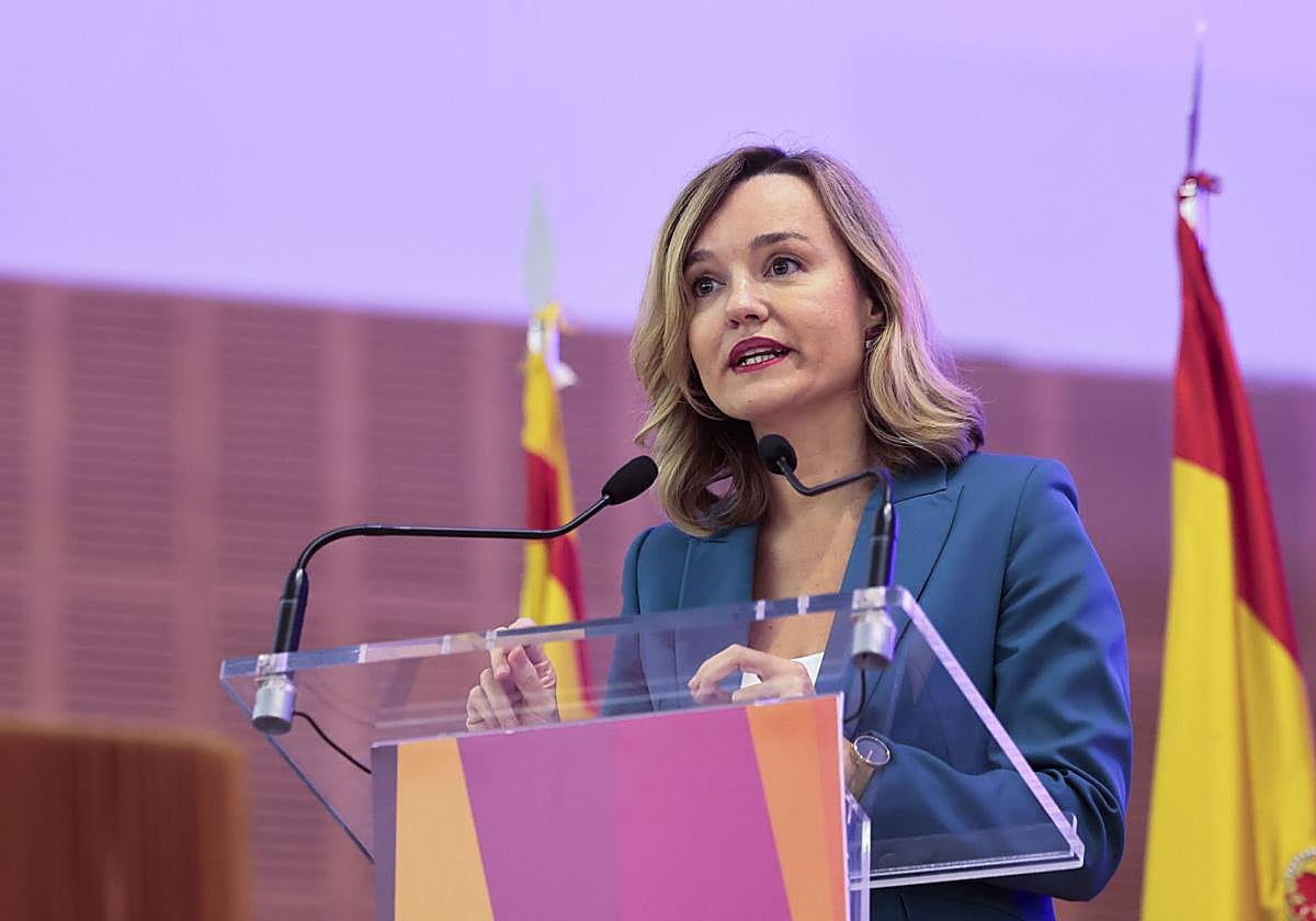 La ministra de Educación y portavoz del Gobierno, Pilar Alegría.