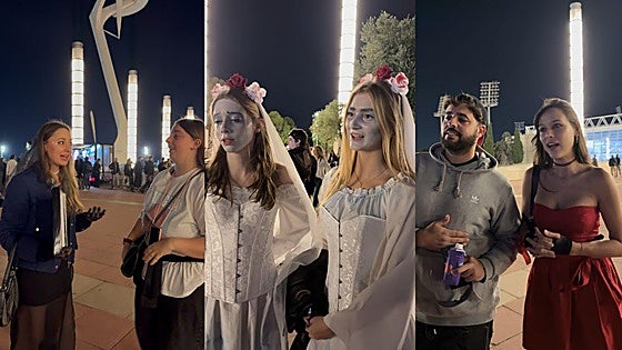 Fans vizcaínos disfrutan del concierto de Lady Gaga en Barcelona: «Vive en una performance constante»