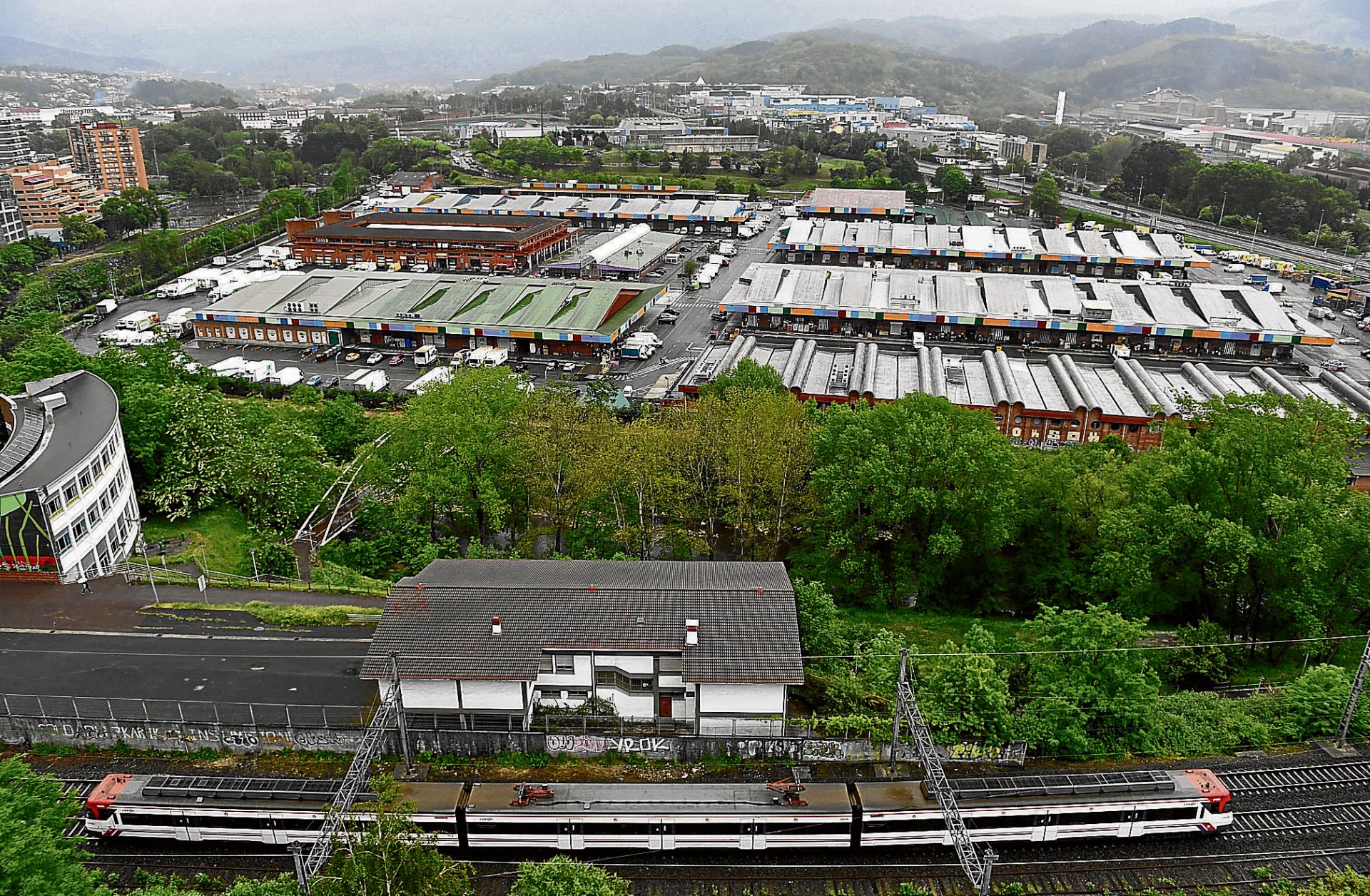 Vista general de Mercabilbao.