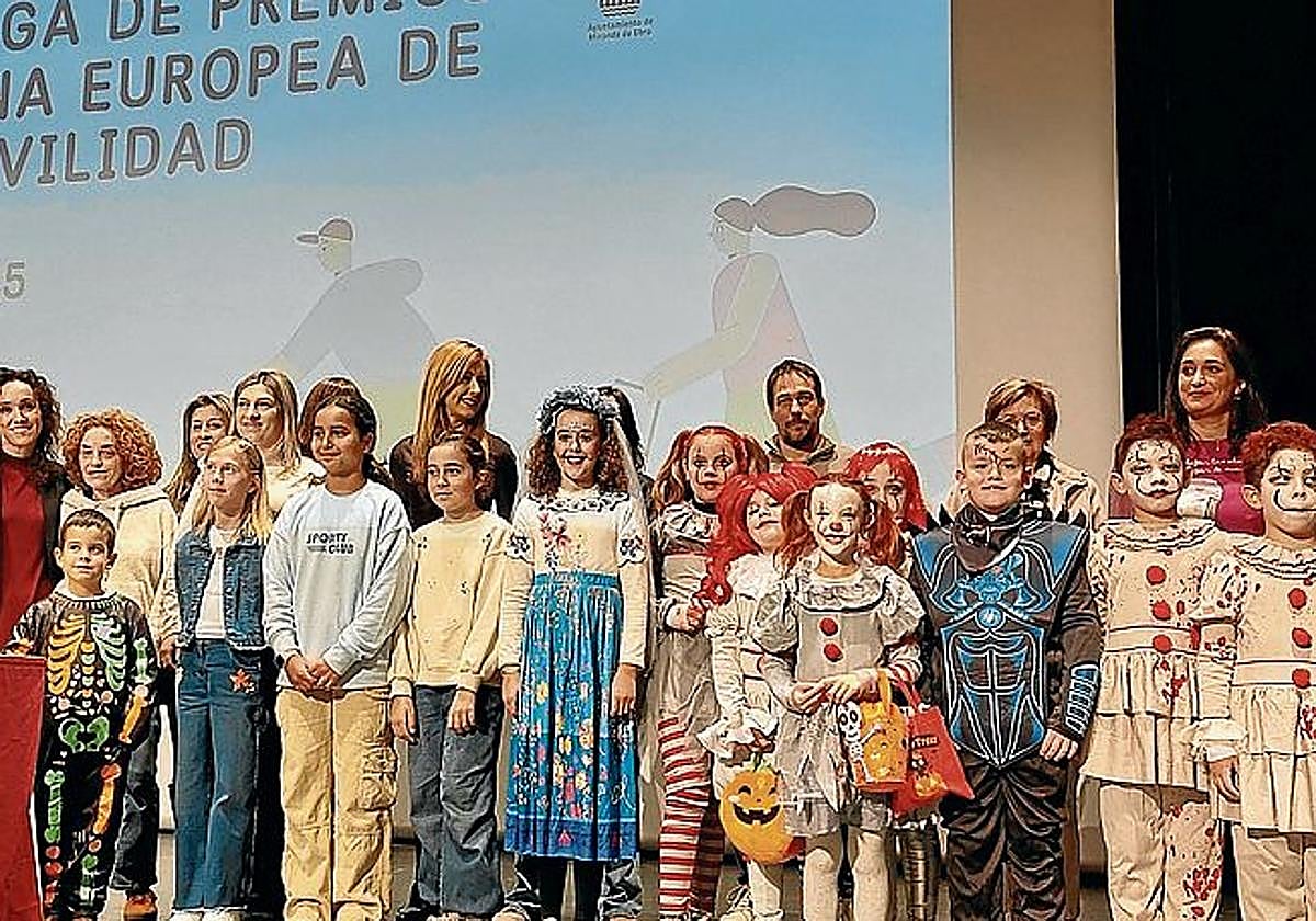 Haloween se coló en la entrega de premios.