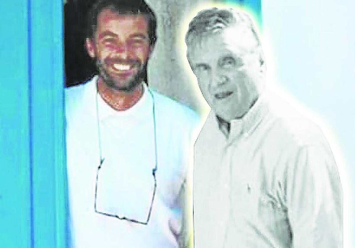 La única foto de la pareja que se conoce, en la que no estaban solos.