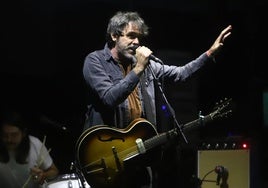 Gorka Urbizu, kontzertu batean.