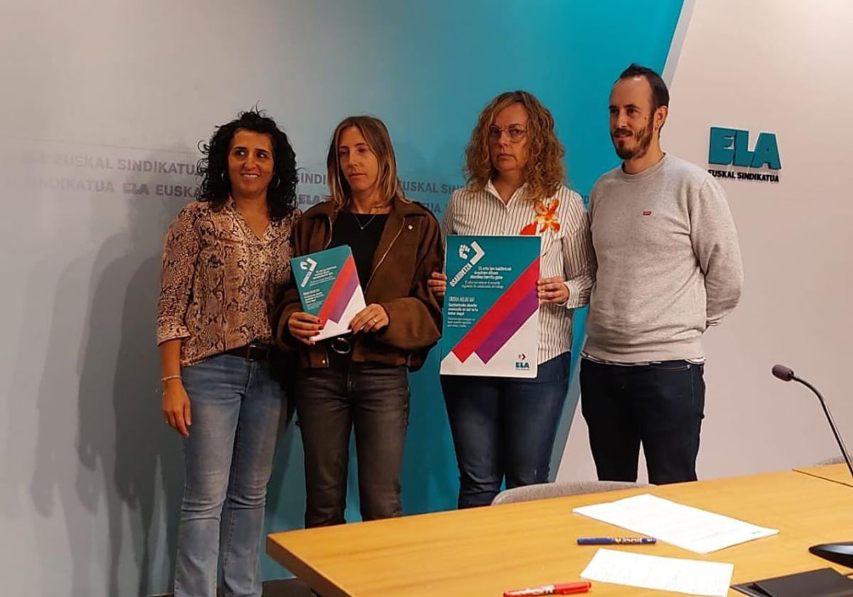 Responsables de ELA han presentado este lunes el estudio que recoge las peticiones de la plantilla.