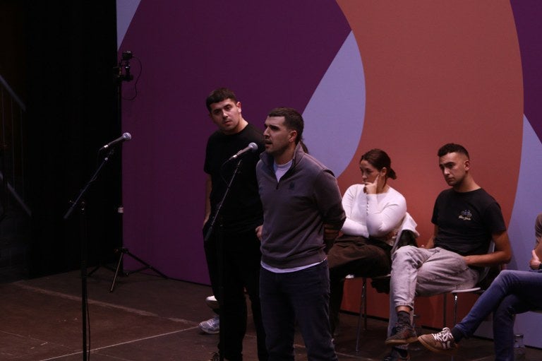 Aitor Etxebarriazarragak, Abadiñoko Probalekuan.