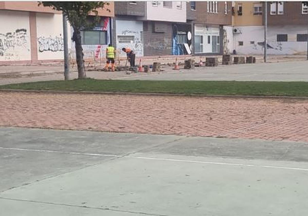 Los trabajos en la zona han comenzado este lunes 3 de noviembre.