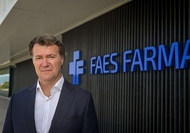 Eduardo Recoder de la Cuadra, consejero delegado de Faes Farma.
