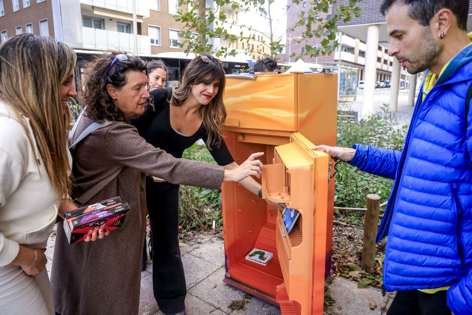 La nueva biblioteca de Goikolarra, en imágenes