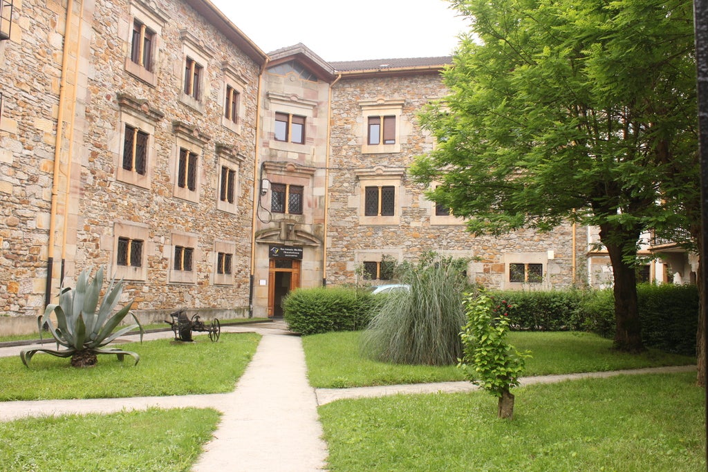 Detalle del convento de San Antonio de Durango.