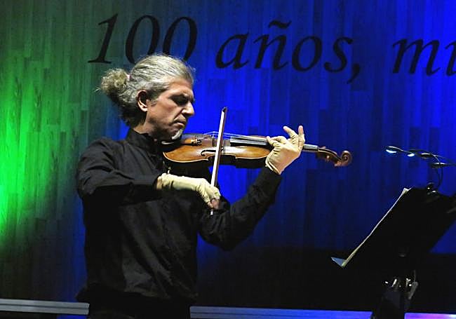 Mario Pérez en 'Solo il violino'.