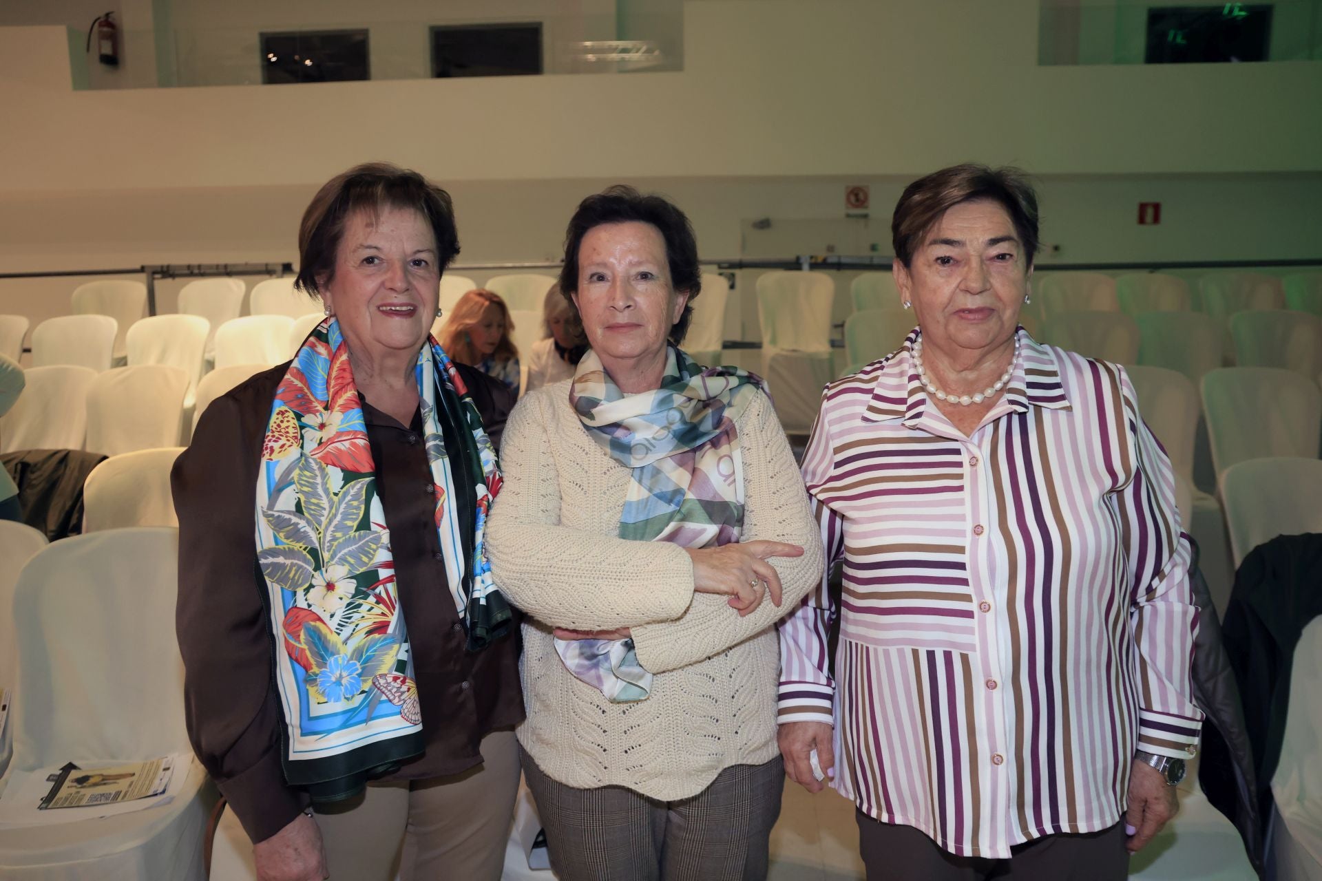 Mari Carmen Francés, Mercedes de la Iglesia y Mari Carmen Zurbano.