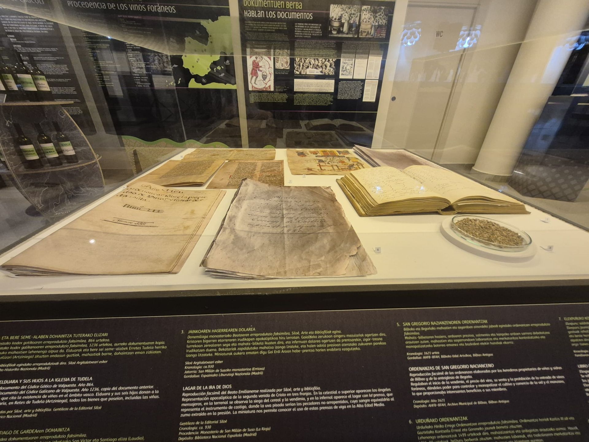 Exposición del Chacolín en Bakio