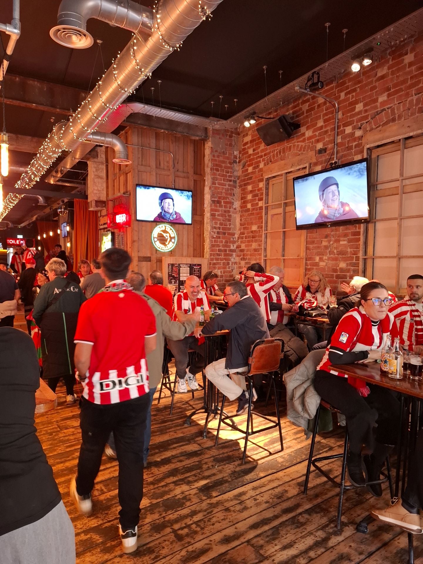 Los athleticzales presentes en Newcastle