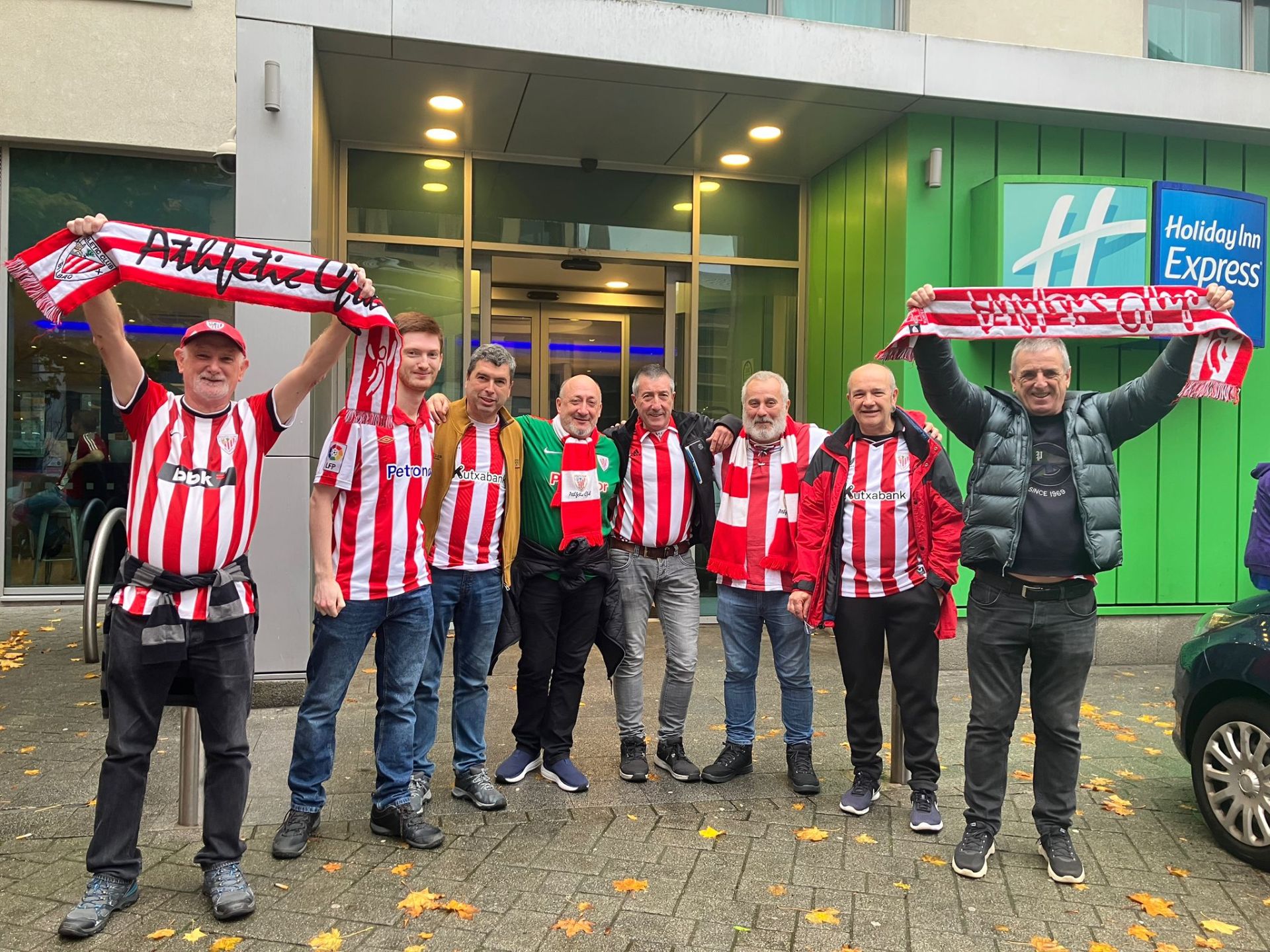 Los athleticzales presentes en Newcastle