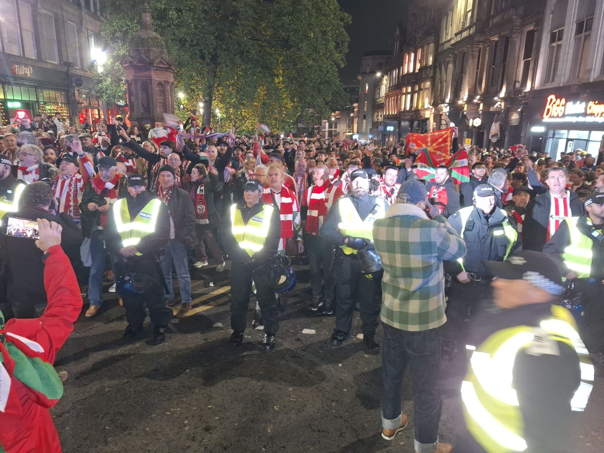 Los athleticzales presentes en Newcastle