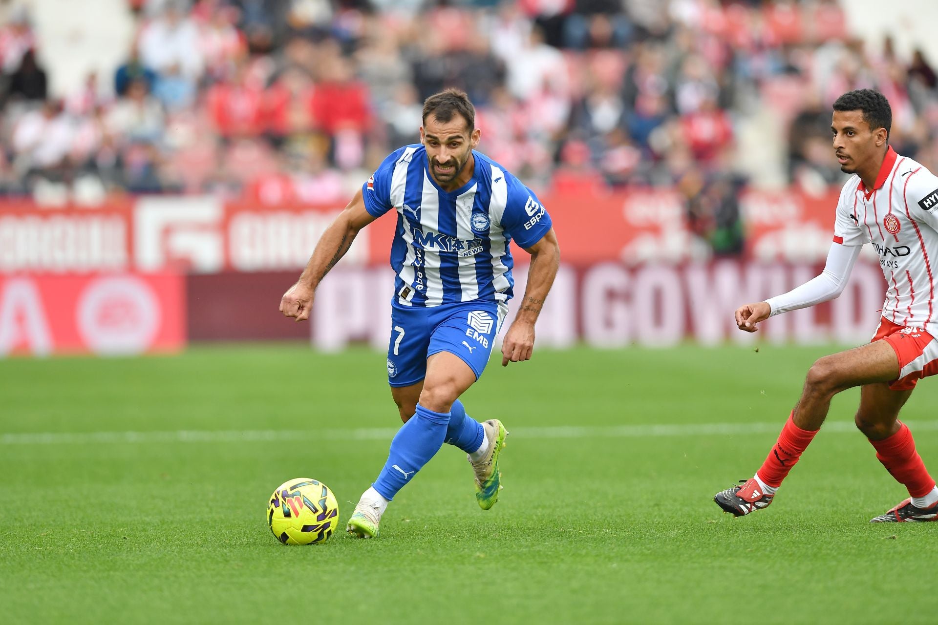 Las imágenes del Girona-Alavés