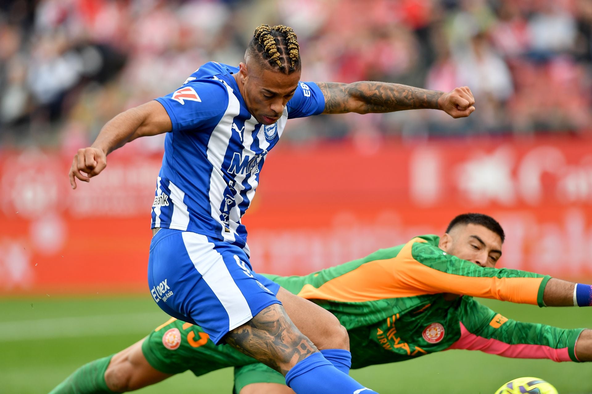 Las imágenes del Girona-Alavés