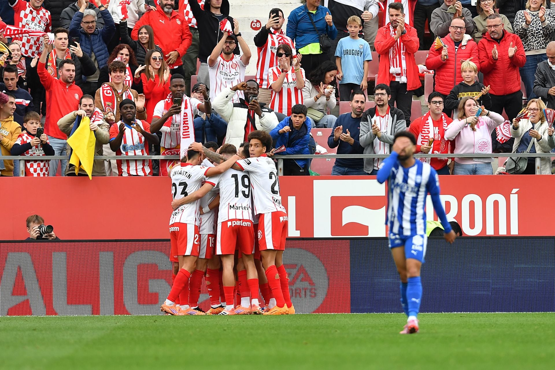 Las imágenes del Girona-Alavés