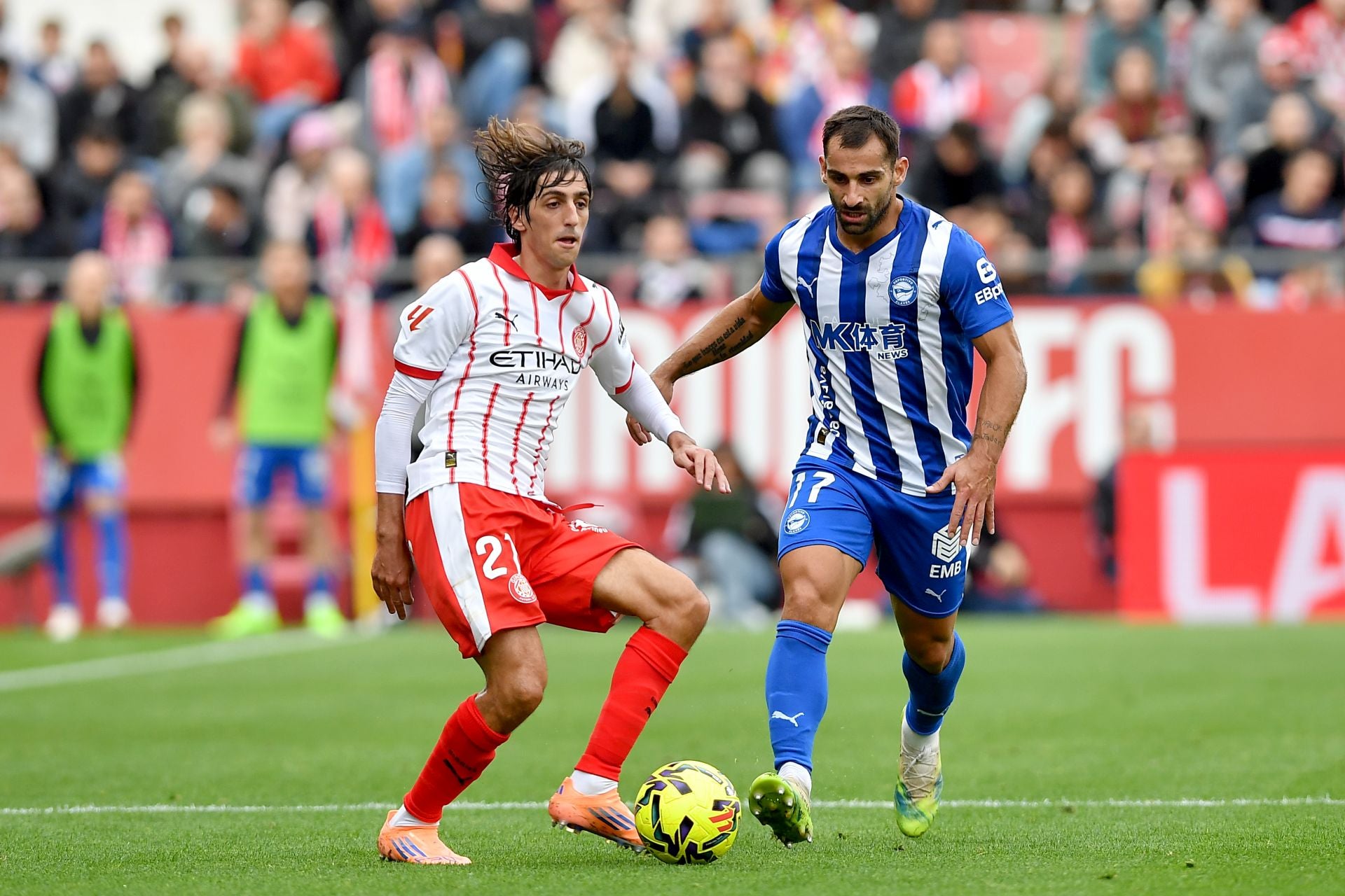 Las imágenes del Girona-Alavés