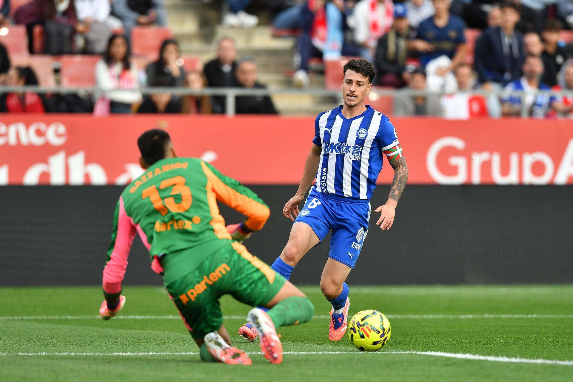 Las imágenes del Girona-Alavés