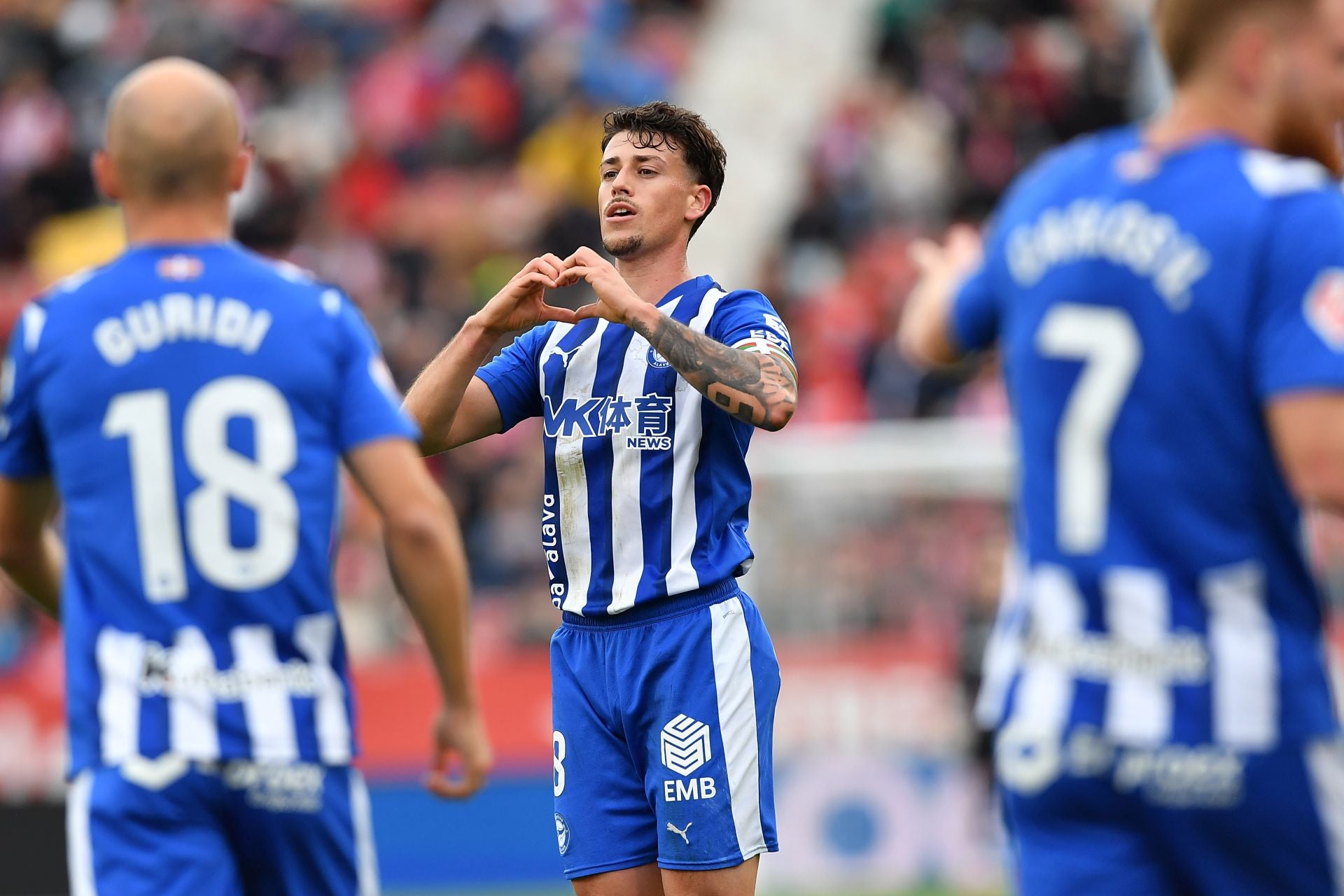 Las imágenes del Girona-Alavés